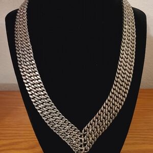 DANNIJO Silver Layered Necklace